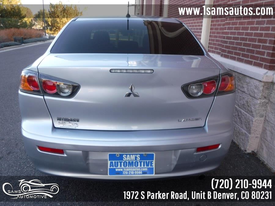 Used Mitsubishi Lancer 4dr Sdn CVT ES FWD 2015 | Sam's Automotive. Denver, Colorado Used Mitsubishi Lancer 4dr Sdn CVT ES FWD 2015 | Sam's Automotive. Denver, Colorado