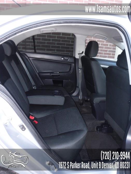 Used Mitsubishi Lancer 4dr Sdn CVT ES FWD 2015 | Sam's Automotive. Denver, Colorado Used Mitsubishi Lancer 4dr Sdn CVT ES FWD 2015 | Sam's Automotive. Denver, Colorado