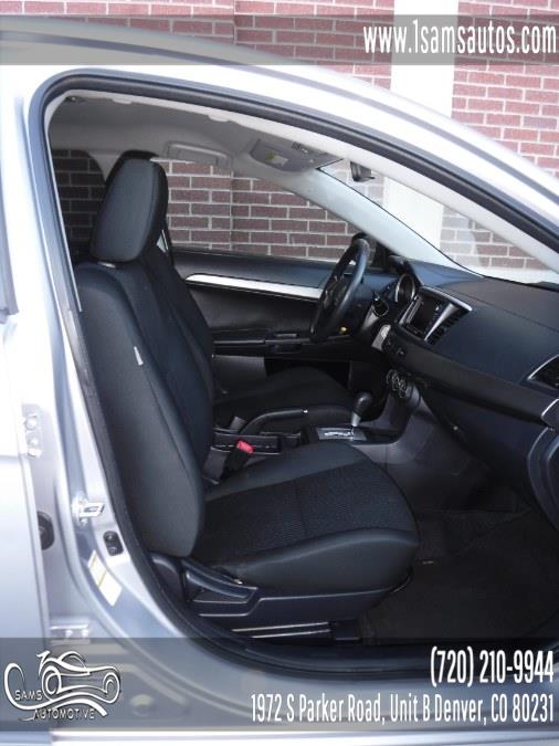 Used Mitsubishi Lancer 4dr Sdn CVT ES FWD 2015 | Sam's Automotive. Denver, Colorado Used Mitsubishi Lancer 4dr Sdn CVT ES FWD 2015 | Sam's Automotive. Denver, Colorado