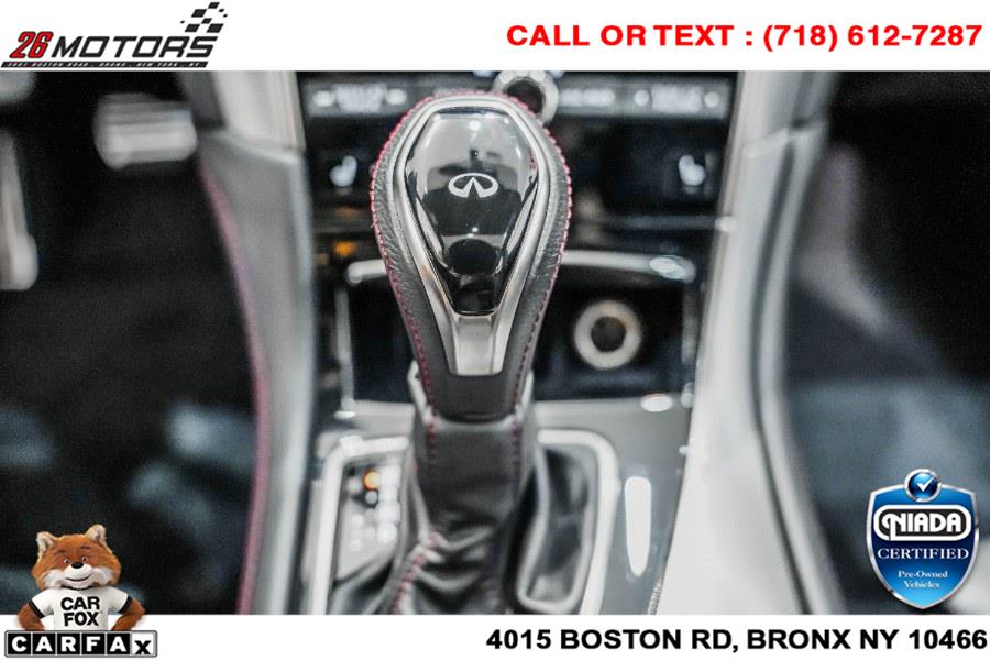 Used INFINITI Q50 RED SPORT 400 RWD 2018 | 26 Motors Corp. Bronx, New York Used INFINITI Q50 RED SPORT 400 RWD 2018 | 26 Motors Corp. Bronx, New York