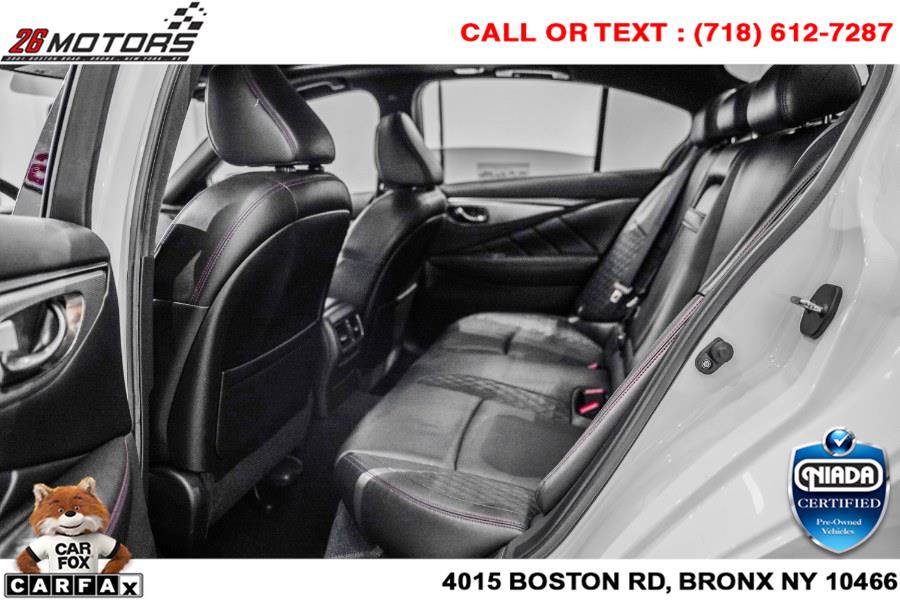 Used INFINITI Q50 RED SPORT 400 RWD 2018 | 26 Motors Corp. Bronx, New York Used INFINITI Q50 RED SPORT 400 RWD 2018 | 26 Motors Corp. Bronx, New York