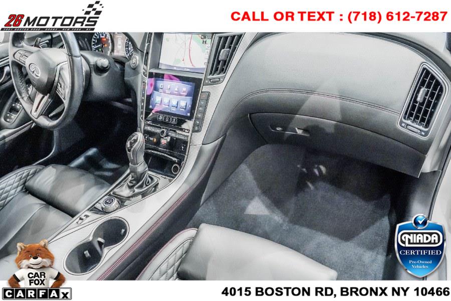 Used INFINITI Q50 RED SPORT 400 RWD 2018 | 26 Motors Corp. Bronx, New York Used INFINITI Q50 RED SPORT 400 RWD 2018 | 26 Motors Corp. Bronx, New York