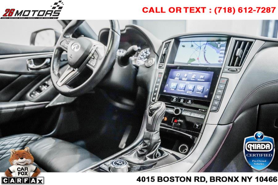 Used INFINITI Q50 RED SPORT 400 RWD 2018 | 26 Motors Corp. Bronx, New York Used INFINITI Q50 RED SPORT 400 RWD 2018 | 26 Motors Corp. Bronx, New York