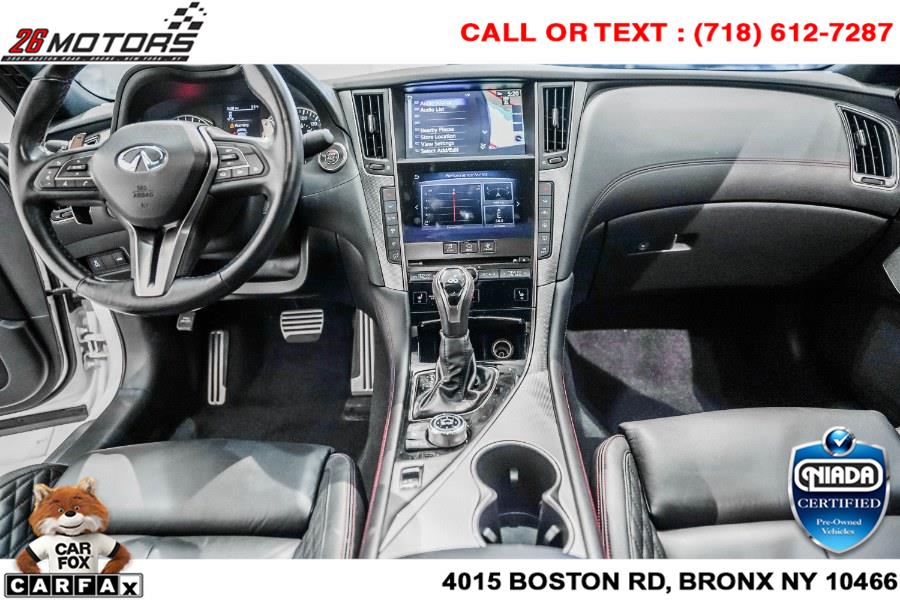 Used INFINITI Q50 RED SPORT 400 RWD 2018 | 26 Motors Corp. Bronx, New York Used INFINITI Q50 RED SPORT 400 RWD 2018 | 26 Motors Corp. Bronx, New York