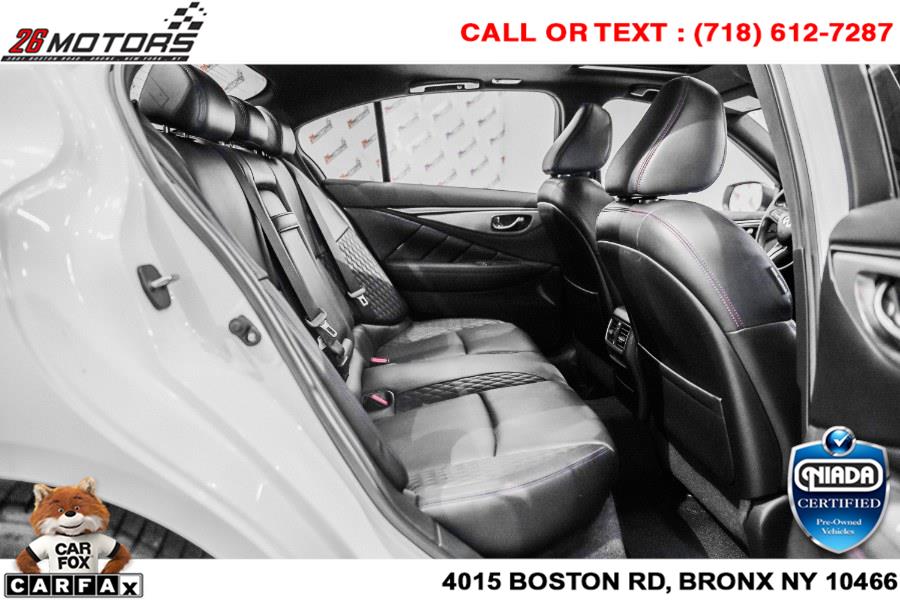 Used INFINITI Q50 RED SPORT 400 RWD 2018 | 26 Motors Corp. Bronx, New York Used INFINITI Q50 RED SPORT 400 RWD 2018 | 26 Motors Corp. Bronx, New York