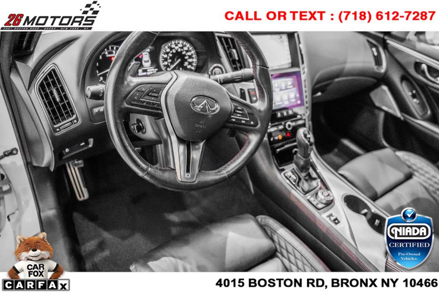 Used INFINITI Q50 RED SPORT 400 RWD 2018 | 26 Motors Corp. Bronx, New York Used INFINITI Q50 RED SPORT 400 RWD 2018 | 26 Motors Corp. Bronx, New York