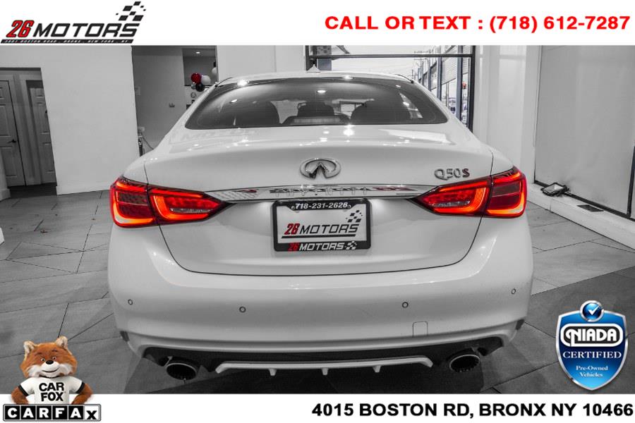 Used INFINITI Q50 RED SPORT 400 RWD 2018 | 26 Motors Corp. Bronx, New York Used INFINITI Q50 RED SPORT 400 RWD 2018 | 26 Motors Corp. Bronx, New York