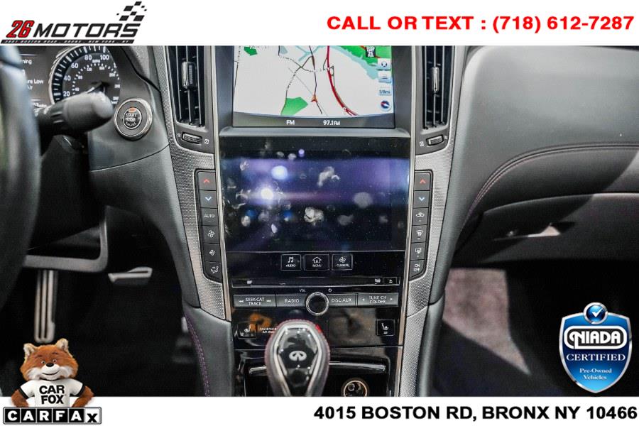 Used INFINITI Q50 RED SPORT 400 RWD 2018 | 26 Motors Corp. Bronx, New York Used INFINITI Q50 RED SPORT 400 RWD 2018 | 26 Motors Corp. Bronx, New York
