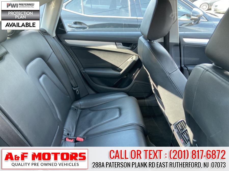 2013 Audi A4 4dr Sdn Auto quattro 2.0T Premium Plus, available for sale in East Rutherford, New Jersey | A&F Motors LLC. East Rutherford, New Jersey 2013 Audi A4 4dr Sdn Auto quattro 2.0T Premium Plus, available for sale in East Rutherford, New Jersey | A&F Motors LLC. East Rutherford, New Jersey