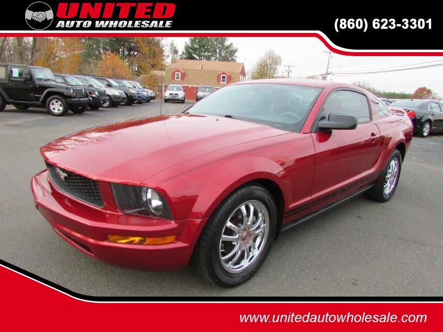 2005 Ford Mustang 2dr Cpe Deluxe, available for sale in East Windsor, Connecticut | United Auto Sales of E Windsor, Inc. East Windsor, Connecticut