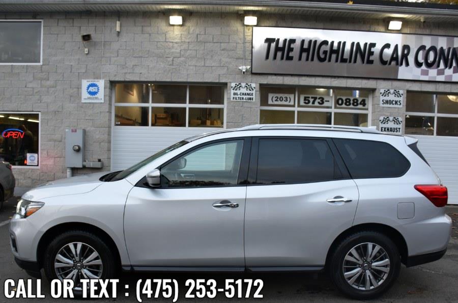 Used Nissan Pathfinder 4x4 SV 2019 | Highline Car Connection. Waterbury, Connecticut Used Nissan Pathfinder 4x4 SV 2019 | Highline Car Connection. Waterbury, Connecticut