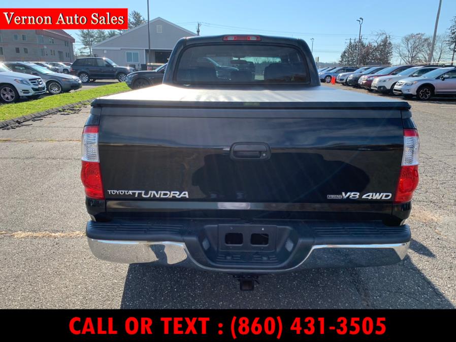 2005 Toyota Tundra DoubleCab V8 SR5 4WD (Natl), available for sale in Manchester, Connecticut | Vernon Auto Sale & Service. Manchester, Connecticut 2005 Toyota Tundra DoubleCab V8 SR5 4WD (Natl), available for sale in Manchester, Connecticut | Vernon Auto Sale & Service. Manchester, Connecticut