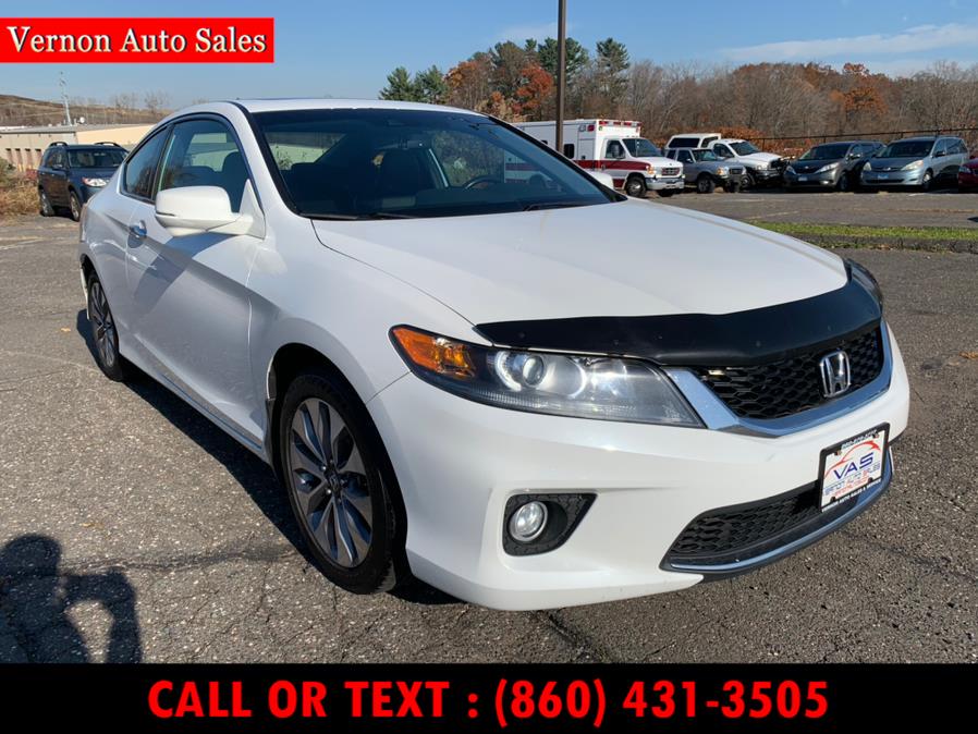 2013 Honda Accord Cpe 2dr I4 Auto EX-L w/Navi, available for sale in Manchester, Connecticut | Vernon Auto Sale & Service. Manchester, Connecticut 2013 Honda Accord Cpe 2dr I4 Auto EX-L w/Navi, available for sale in Manchester, Connecticut | Vernon Auto Sale & Service. Manchester, Connecticut