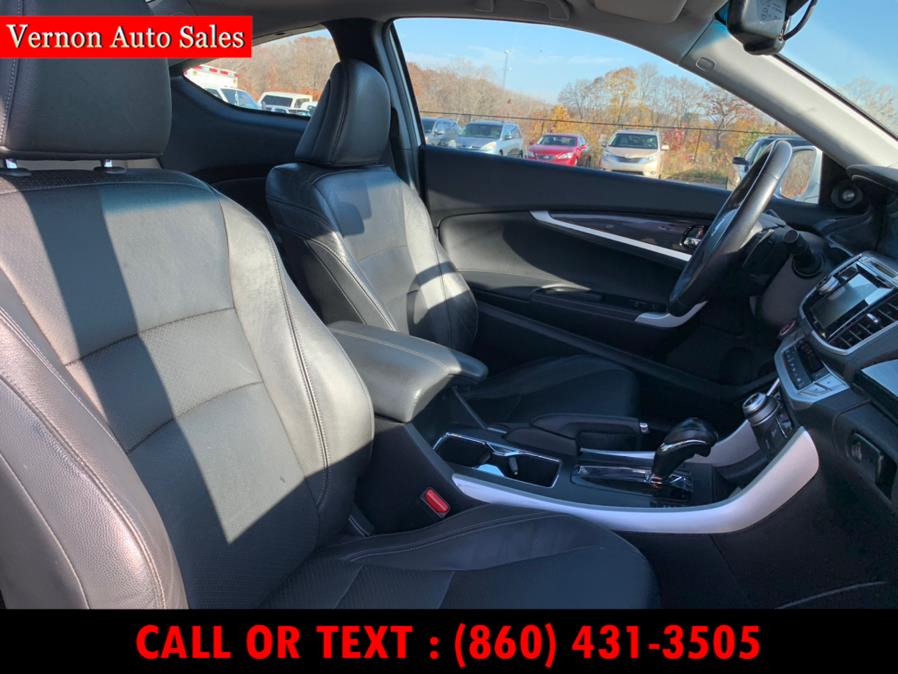 2013 Honda Accord Cpe 2dr I4 Auto EX-L w/Navi, available for sale in Manchester, Connecticut | Vernon Auto Sale & Service. Manchester, Connecticut 2013 Honda Accord Cpe 2dr I4 Auto EX-L w/Navi, available for sale in Manchester, Connecticut | Vernon Auto Sale & Service. Manchester, Connecticut