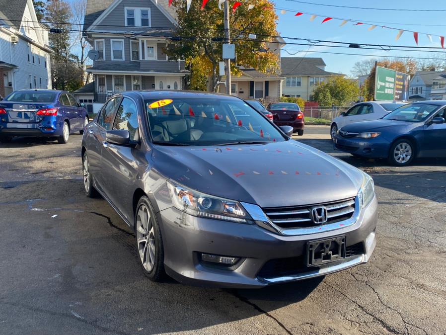 2015 Honda Accord Sedan 4dr I4 CVT Sport, available for sale in Bridgeport, Connecticut | CT Auto. Bridgeport, Connecticut 2015 Honda Accord Sedan 4dr I4 CVT Sport, available for sale in Bridgeport, Connecticut | CT Auto. Bridgeport, Connecticut