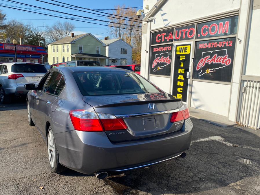 2015 Honda Accord Sedan 4dr I4 CVT Sport, available for sale in Bridgeport, Connecticut | CT Auto. Bridgeport, Connecticut 2015 Honda Accord Sedan 4dr I4 CVT Sport, available for sale in Bridgeport, Connecticut | CT Auto. Bridgeport, Connecticut