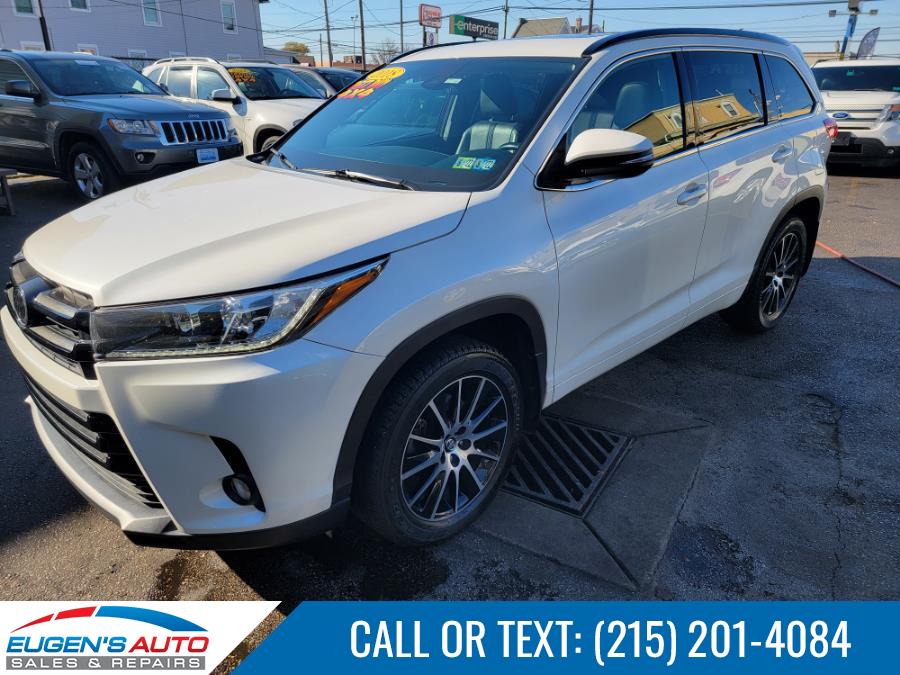 Used Toyota Highlander SE V6 AWD (Natl) 2018 | Eugen's Auto Sales & Repairs. Philadelphia, Pennsylvania