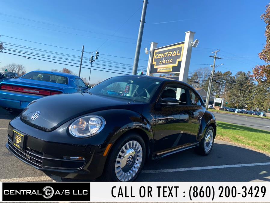 2014 Volkswagen Beetle Coupe 2dr Auto 1.8T w/Sun PZEV, available for sale in East Windsor, Connecticut | Central A/S LLC. East Windsor, Connecticut