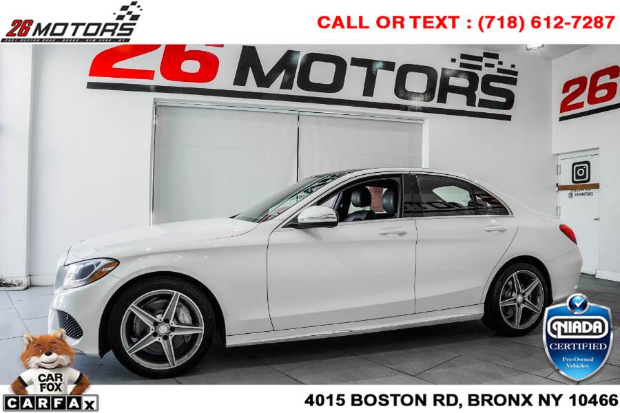 Used Mercedes-Benz C-Class 4dr Sdn C300 4MATIC 2015 | 26 Motors Corp. Bronx, New York Used Mercedes-Benz C-Class 4dr Sdn C300 4MATIC 2015 | 26 Motors Corp. Bronx, New York