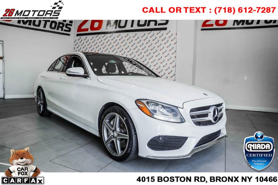 Used Mercedes-Benz C-Class 4dr Sdn C300 4MATIC 2015 | 26 Motors Corp. Bronx, New York Used Mercedes-Benz C-Class 4dr Sdn C300 4MATIC 2015 | 26 Motors Corp. Bronx, New York
