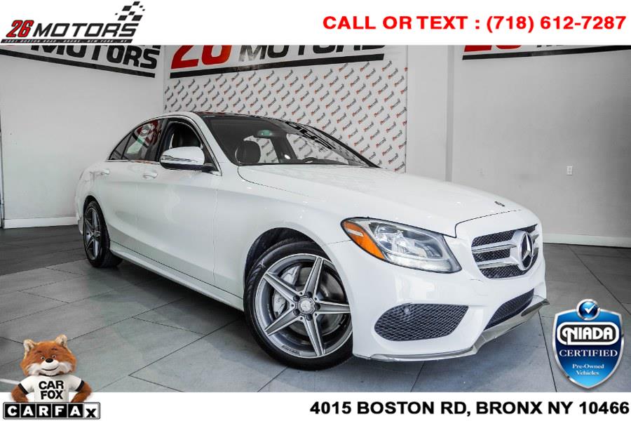 Used Mercedes-Benz C-Class 4dr Sdn C300 4MATIC 2015 | 26 Motors Corp. Bronx, New York Used Mercedes-Benz C-Class 4dr Sdn C300 4MATIC 2015 | 26 Motors Corp. Bronx, New York