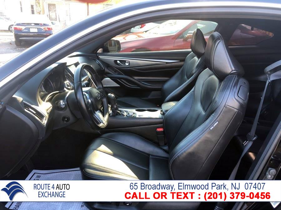 Used INFINITI Q60 3.0t Premium AWD 2017 | Route 4 Auto Exchange. Elmwood Park, New Jersey Used INFINITI Q60 3.0t Premium AWD 2017 | Route 4 Auto Exchange. Elmwood Park, New Jersey
