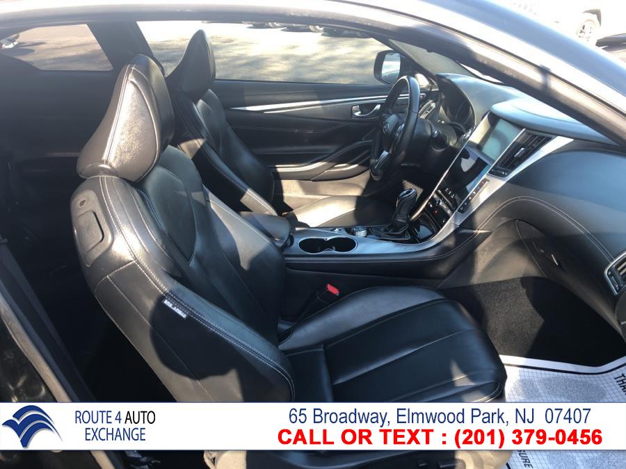 Used INFINITI Q60 3.0t Premium AWD 2017 | Route 4 Auto Exchange. Elmwood Park, New Jersey Used INFINITI Q60 3.0t Premium AWD 2017 | Route 4 Auto Exchange. Elmwood Park, New Jersey