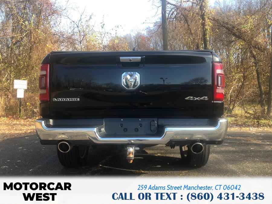 Used Ram 1500 Laramie 4x4 Crew Cab 5''7" Box 2019 | Motorcar West. Manchester, Connecticut Used Ram 1500 Laramie 4x4 Crew Cab 5''7" Box 2019 | Motorcar West. Manchester, Connecticut