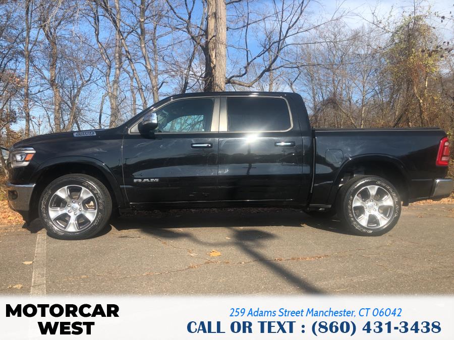 2019 Ram 1500 Laramie 4x4 Crew Cab 5''7" Box, available for sale in Manchester, Connecticut | Motorcar West. Manchester, Connecticut