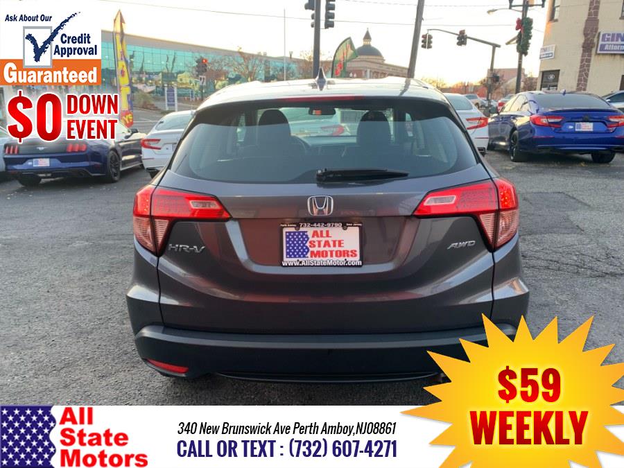 2018 Honda HR-V LX AWD CVT, available for sale in Perth Amboy, New Jersey | All State Motor Inc. Perth Amboy, New Jersey 2018 Honda HR-V LX AWD CVT, available for sale in Perth Amboy, New Jersey | All State Motor Inc. Perth Amboy, New Jersey