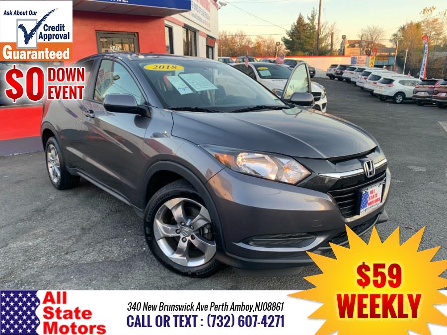 2018 Honda HR-V LX AWD CVT, available for sale in Perth Amboy, New Jersey | All State Motor Inc. Perth Amboy, New Jersey 2018 Honda HR-V LX AWD CVT, available for sale in Perth Amboy, New Jersey | All State Motor Inc. Perth Amboy, New Jersey