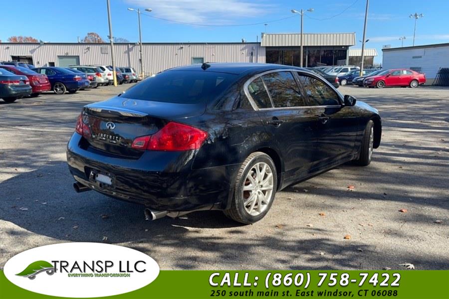Used INFINITI G37 Sedan 4dr x AWD 2009 | Trans P LLC. East Windsor, Connecticut Used INFINITI G37 Sedan 4dr x AWD 2009 | Trans P LLC. East Windsor, Connecticut