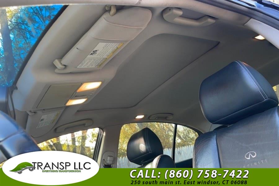Used INFINITI G37 Sedan 4dr x AWD 2009 | Trans P LLC. East Windsor, Connecticut Used INFINITI G37 Sedan 4dr x AWD 2009 | Trans P LLC. East Windsor, Connecticut