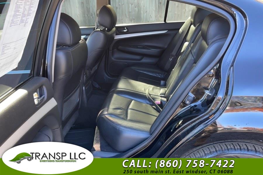 Used INFINITI G37 Sedan 4dr x AWD 2009 | Trans P LLC. East Windsor, Connecticut Used INFINITI G37 Sedan 4dr x AWD 2009 | Trans P LLC. East Windsor, Connecticut