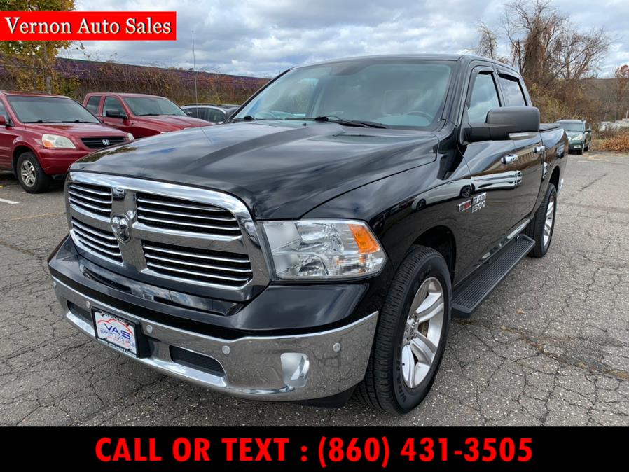 2014 Ram 1500 4WD Crew Cab 140.5" Big Horn, available for sale in Manchester, Connecticut | Vernon Auto Sale & Service. Manchester, Connecticut