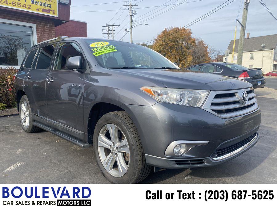 2011 Toyota Highlander Limited Sport Utility 4D, available for sale in New Haven, Connecticut | Boulevard Motors LLC. New Haven, Connecticut