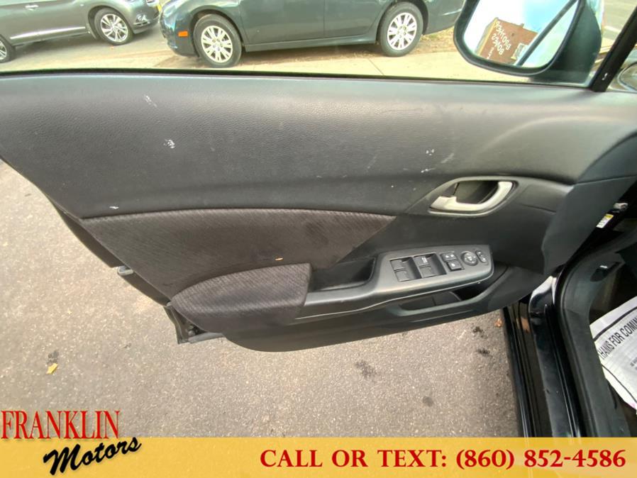2013 Honda Civic Sdn 4dr Auto LX, available for sale in Hartford, Connecticut | Franklin Motors Auto Sales LLC. Hartford, Connecticut 2013 Honda Civic Sdn 4dr Auto LX, available for sale in Hartford, Connecticut | Franklin Motors Auto Sales LLC. Hartford, Connecticut