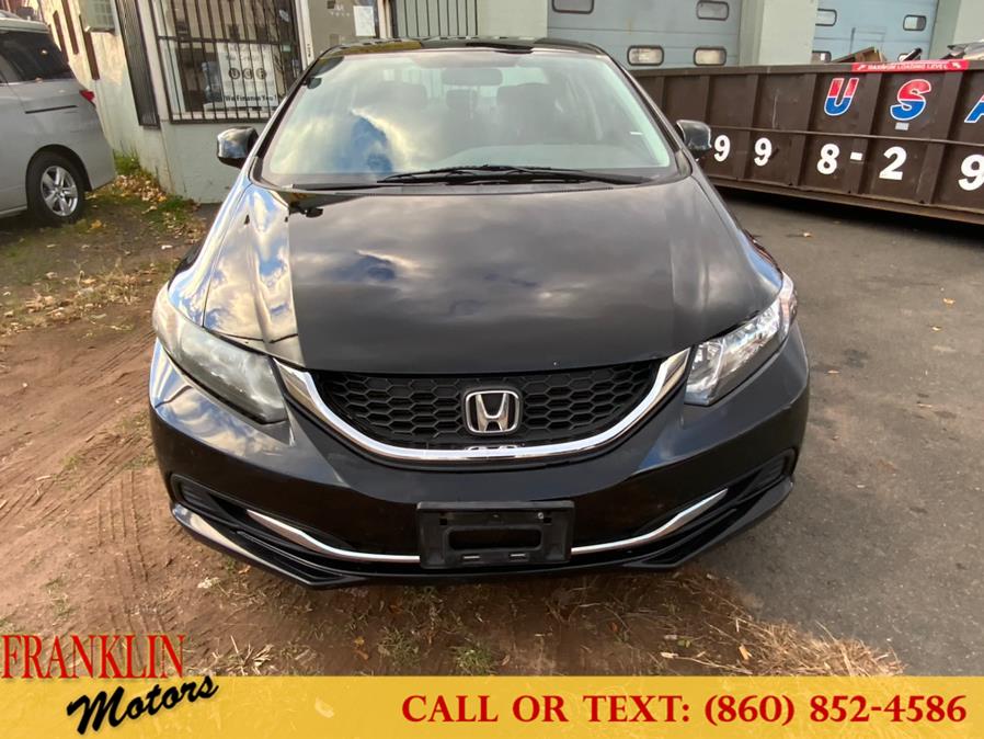 2013 Honda Civic Sdn 4dr Auto LX, available for sale in Hartford, Connecticut | Franklin Motors Auto Sales LLC. Hartford, Connecticut 2013 Honda Civic Sdn 4dr Auto LX, available for sale in Hartford, Connecticut | Franklin Motors Auto Sales LLC. Hartford, Connecticut