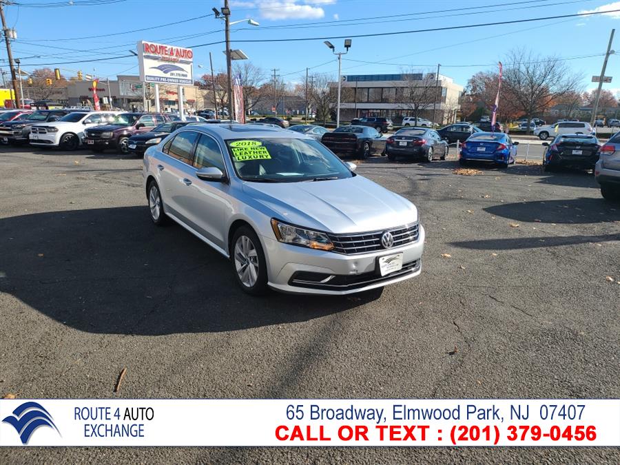 Used Volkswagen Passat 2.0T SE w/Technology Auto 2018 | Route 4 Auto Exchange. Elmwood Park, New Jersey Used Volkswagen Passat 2.0T SE w/Technology Auto 2018 | Route 4 Auto Exchange. Elmwood Park, New Jersey