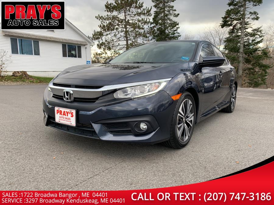 2018 Honda Civic Sedan EX-T CVT, available for sale in Bangor , Maine | Pray's Auto Sales . Bangor , Maine