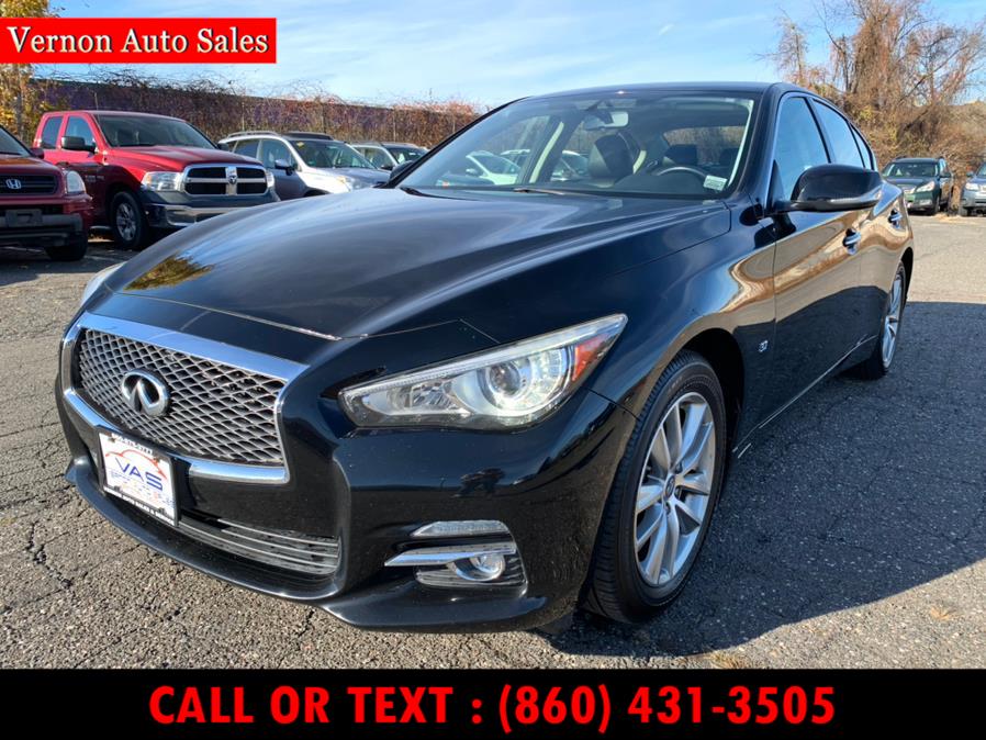 2014 Infiniti Q50 4dr Sdn AWD, available for sale in Manchester, Connecticut | Vernon Auto Sale & Service. Manchester, Connecticut