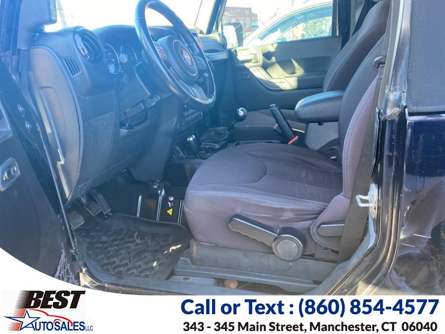 2014 Jeep Wrangler 4WD 2dr Sport, available for sale in Manchester, Connecticut | Best Auto Sales LLC. Manchester, Connecticut 2014 Jeep Wrangler 4WD 2dr Sport, available for sale in Manchester, Connecticut | Best Auto Sales LLC. Manchester, Connecticut