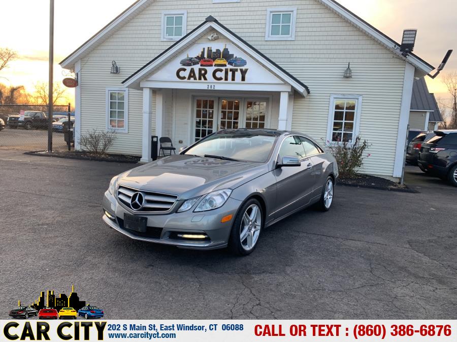 2013 Mercedes-Benz E-Class 2dr Cpe E350 4MATIC, available for sale in East Windsor, Connecticut | Car City LLC. East Windsor, Connecticut