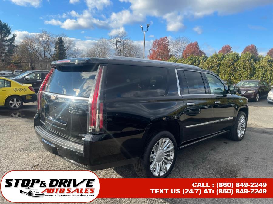 2015 Cadillac Escalade ESV 4WD 4dr Platinum, available for sale in East Windsor, Connecticut | Stop & Drive Auto Sales. East Windsor, Connecticut 2015 Cadillac Escalade ESV 4WD 4dr Platinum, available for sale in East Windsor, Connecticut | Stop & Drive Auto Sales. East Windsor, Connecticut