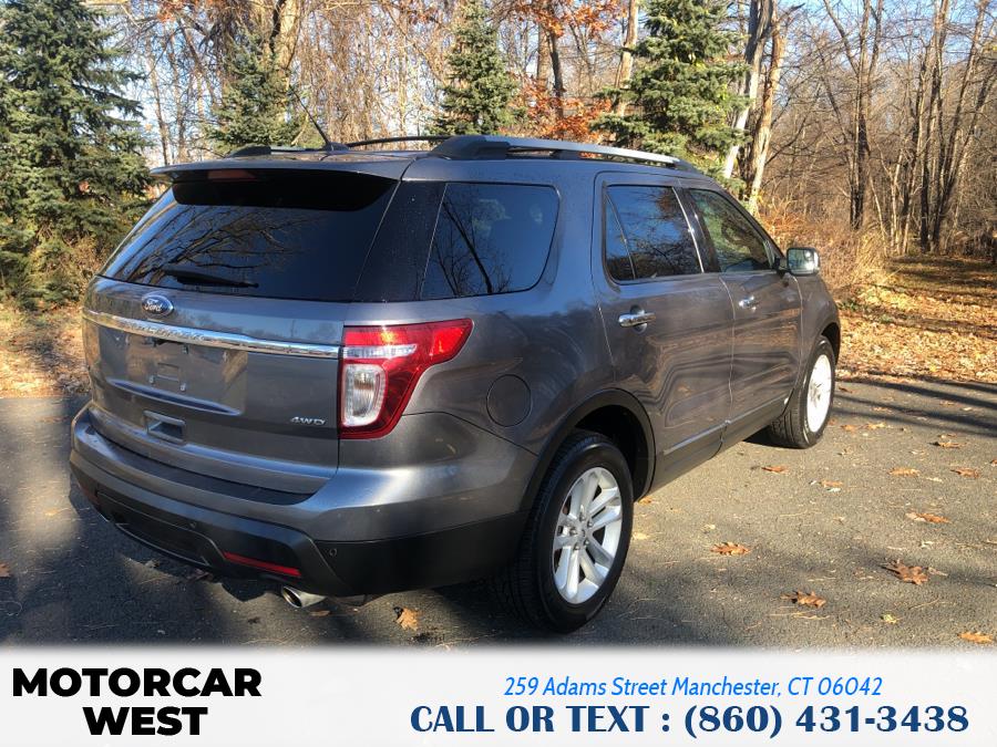 2013 Ford Explorer 4WD 4dr XLT, available for sale in Manchester, Connecticut | Motorcar West. Manchester, Connecticut 2013 Ford Explorer 4WD 4dr XLT, available for sale in Manchester, Connecticut | Motorcar West. Manchester, Connecticut