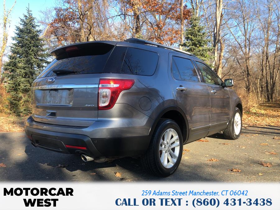2013 Ford Explorer 4WD 4dr XLT, available for sale in Manchester, Connecticut | Motorcar West. Manchester, Connecticut 2013 Ford Explorer 4WD 4dr XLT, available for sale in Manchester, Connecticut | Motorcar West. Manchester, Connecticut
