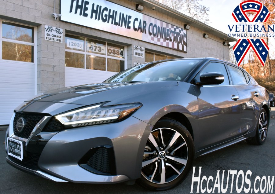 2021 Nissan Maxima SV 3.5L, available for sale in Waterbury, Connecticut | Highline Car Connection. Waterbury, Connecticut