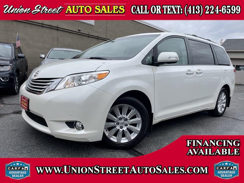 2014 Toyota Sienna 5dr 7-Pass Van V6 Ltd AWD (Natl), available for sale in West Springfield, Massachusetts | Union Street Auto Sales. West Springfield, Massachusetts