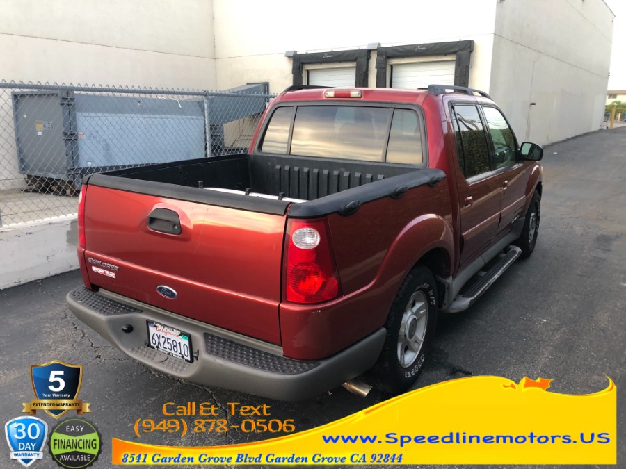 Used Ford Explorer Sport Trac 4dr 126" WB Premium 2002 | Speedline Motors. Garden Grove, California Used Ford Explorer Sport Trac 4dr 126" WB Premium 2002 | Speedline Motors. Garden Grove, California