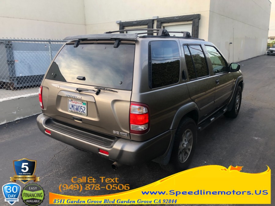 Used Nissan Pathfinder SE 4WD Auto 2001 | Speedline Motors. Garden Grove, California Used Nissan Pathfinder SE 4WD Auto 2001 | Speedline Motors. Garden Grove, California